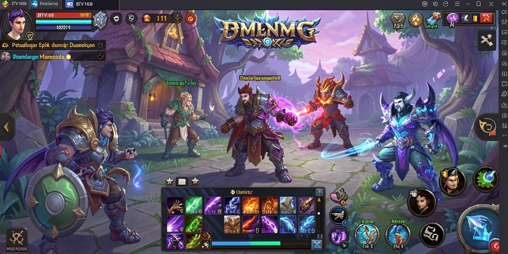 Gameplay seru BTV168 dengan aksi pertempuran yang dramatis.