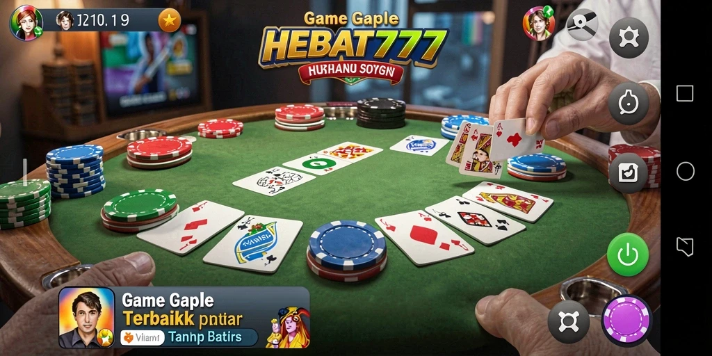 Gameplay seru HEBAT777 di layar smartphone Anda.