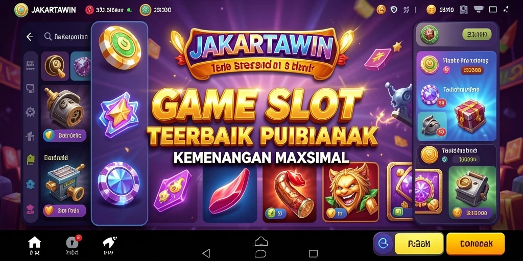 Screenshot JAKARTAWIN menunjukkan gameplay yang menarik dan penuh warna.