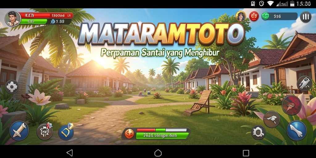 Tampilan menawan dari gameplay MATARAMTOTO yang menyenangkan.