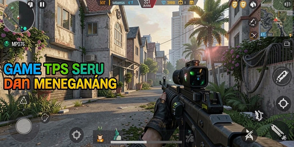 Tangkapan layar MPO76 menampilkan aksi TPS yang intens dan mendebarkan.