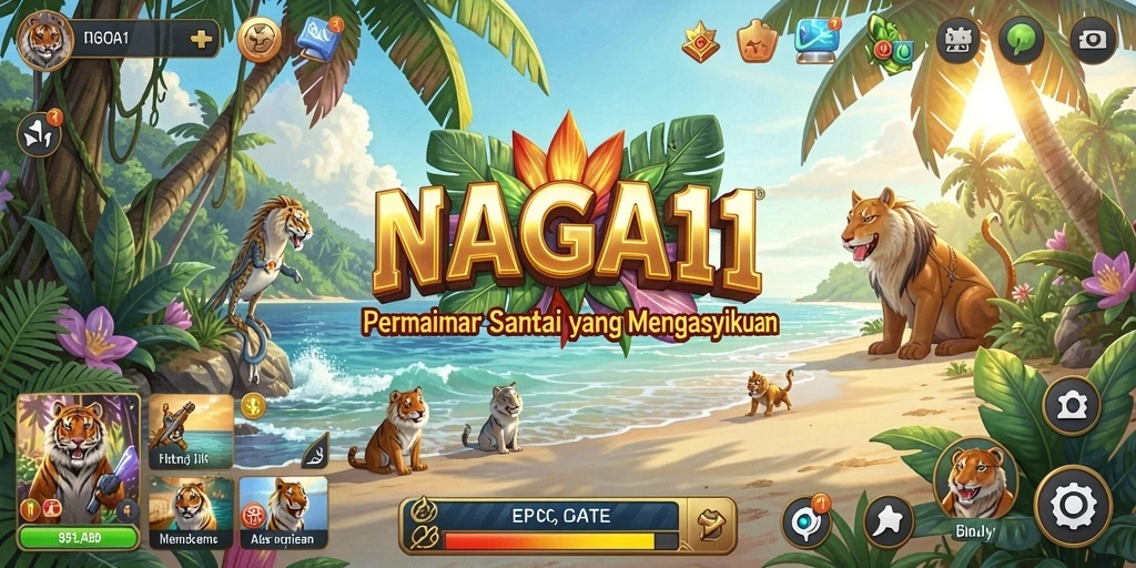 Screenshot NAGA11 menampilkan gameplay yang seru dan mengasyikkan.