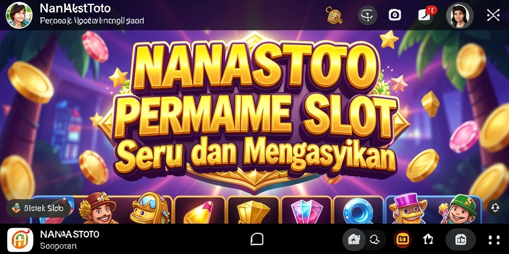 Gameplay menegangkan dari NANASTOTO dengan grafis yang menarik.