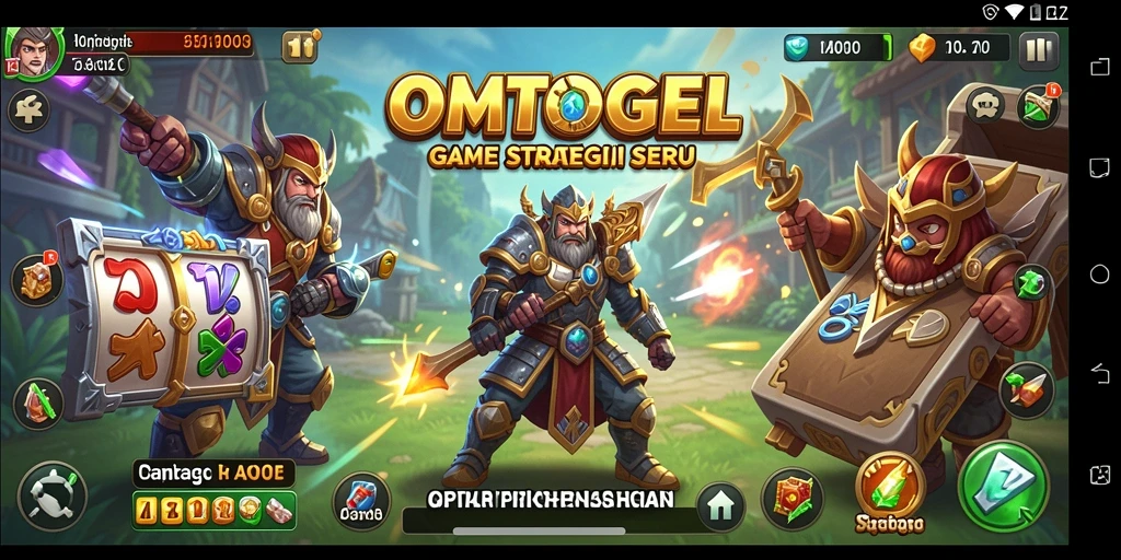 Tampilan gameplay OMTOGEL yang menarik dan menantang.