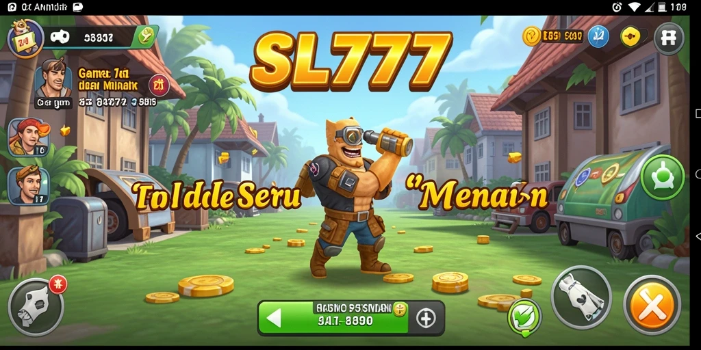 Tampilan gameplay SL777 yang menarik dan adiktif.