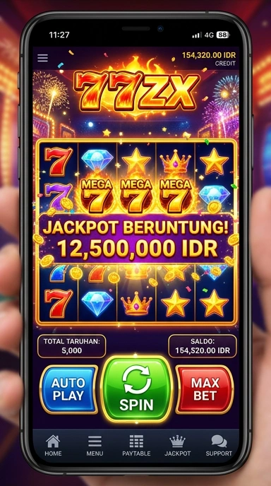 Tangkapan layar aplikasi terpopuler di 777zx.